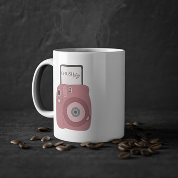 Brushfly Polaroid Coffee Mug - White 11oz